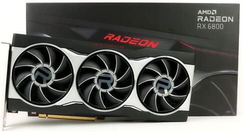 AMD Radeon RX 6800 ، بطاقة رسومات GDDR6 16 جيجا بايت ، التصميم المرجعي (متجدد) in Saudi Arabia