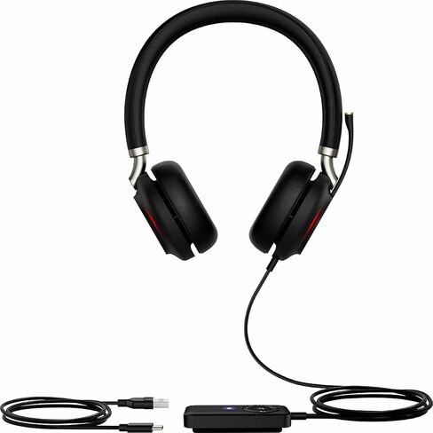 Yealink UH38 Series Premium USB Headset, Black Headphones Headset in Saudi Arabia