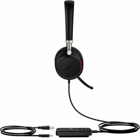 Yealink UH38 Series Premium USB Headset, Black Headphones Headset in Saudi Arabia