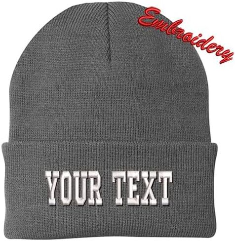 Personalized Beanie CP90 / Custom Text Beanie/Embroidery Beanie/Embroidery Text Beanie in Saudi Arabia