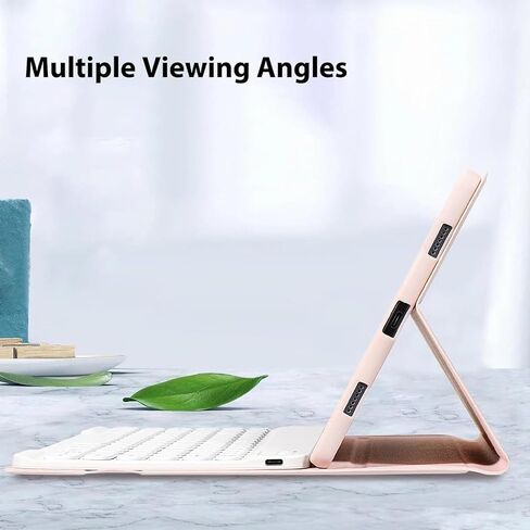لوحة المفاتيح اللاسلكية القابلة للفصل المغناطيسي والسرد مع غطاء جلدي لـ Lenovo Tab K11 / K11 Plus (11.45 بوصة ، TB-352FU)-حالة حماية كاملة ملفوفة (أسود ، وسادة تعمل باللمس) in Kuwait
