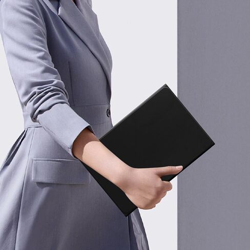 لوحة المفاتيح اللاسلكية القابلة للفصل المغناطيسي والسرد مع غطاء جلدي لـ Lenovo Tab K11 / K11 Plus (11.45 بوصة ، TB-352FU)-حالة حماية كاملة ملفوفة (أسود ، وسادة تعمل باللمس) in Kuwait