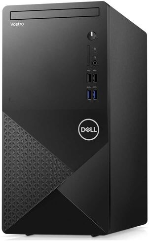 Dell Vostro 3910 Tower Desktop Computer ، Intel Core I9-12900K ، 32GB RAM ، 1TB NVME SSD ، NVIDIA QUADRO P1000 4GB ، WI-FI ، BT ، Windows 11 Pro ، Black in Saudi Arabia
