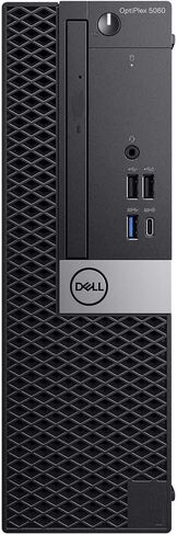 Dell Optiplex 5060 SFF Desktop Computer PC, Core i5-8500 3.0 GHz up to 4.10 GHz, 32GB Ram, 1TB SSD, Backlit Keyboard, Mouse, DP, Windows 11 Pro, Black (Renewed) in Saudi Arabia