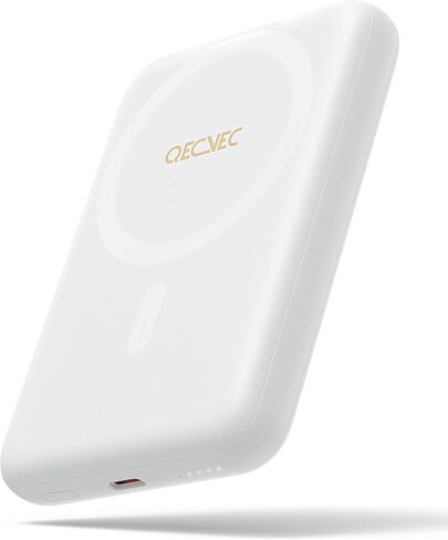 شاحن Magsafe المحمول ، شاحن محمول مكون من 10000 مللي أمبير في الساعة ، شاحن محمول مملح ، PD 20W بنك شحن سريع ، حزمة بطارية متوافقة مع Magsafe لسلسلة iPhone (Pink) in Kuwait