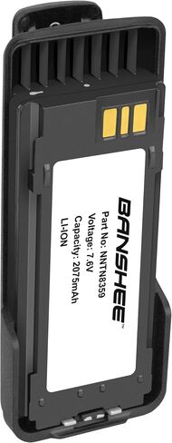 Banshee 7.6V 2075mAh بطارية ليثيوم أيون ، متوافقة مع الراديو ثنائي الاتجاه للموتورولا: XIR P8668EX ، XPR7350EX ، XPR7550EX ، والمزيد in Saudi Arabia