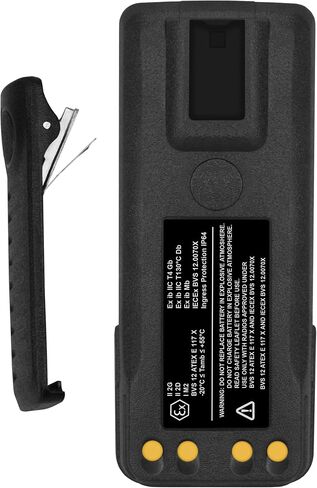 Banshee 7.6V 2075mAh بطارية ليثيوم أيون ، متوافقة مع الراديو ثنائي الاتجاه للموتورولا: XIR P8668EX ، XPR7350EX ، XPR7550EX ، والمزيد in Saudi Arabia