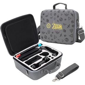 Zelda Carrying Dase لـ Nintendo Switch / Switch OLED - حالات سفر حقيبة Messenger ذات الأكياس الصلبة المحمولة مع محترفة محترفة للوقاية من إكسسوارات وحدة التحكم في Nintendo Switch Pro in Kuwait