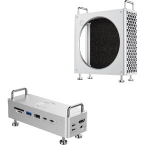 Ulanzi QT01 MAC mini case ومحطة QT03 لرسو السفن مع حاوية SSD in Kuwait
