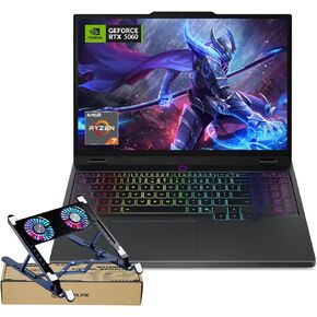 Lenovo Legion 5 15AHP10 RTX 5060 Pro Gaming Laptop,15.1 OLED WQXGA(2560 x 1600) 165Hz, AMD Ryzen 7 260(Beats Intel i7-14700), NVIDIA RTX 5060, 32GB DDR5 RAM,1TB SSD, Wi-Fi 7, Bundle PCO Laptop Cooler in Kuwait