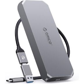 ORICO 40Gbps M.2 NVMe SSD Enclosure with Thermostatic Cooling Fan, Supports up to 8TB, Thunderbolt 4/3 & USB4 Compatible, Backward Compatible with USB 3.2/3.1, M-Key SSD-COM2 in Kuwait