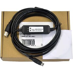 USB-ACTCAB-EC2 Applicable PLC Programming Cable Communication Download Cable Debugging Cable Download Cable Data Cable Dual Chip Design Industrial Grade 3 Meters in Saudi Arabia