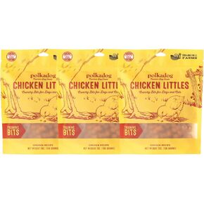 بولكادوغ دجاج ليتل يعامل الكلاب، وجبات خفيفة للقطط - علاج طبيعي بالكامل ولذيذ للحيوانات الأليفة للجراء والقطط - وجبات خفيفة من الدجاج الطازج للكلاب والقطط - 2 أوقية. in Kuwait