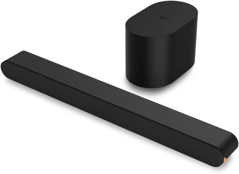VIZIO SV210X-0805B-RB 2.1 Soundbar, Dolby Atmos, DTS:X, Wireless Subwoofer, Black - Certfied Refurbished in Saudi Arabia