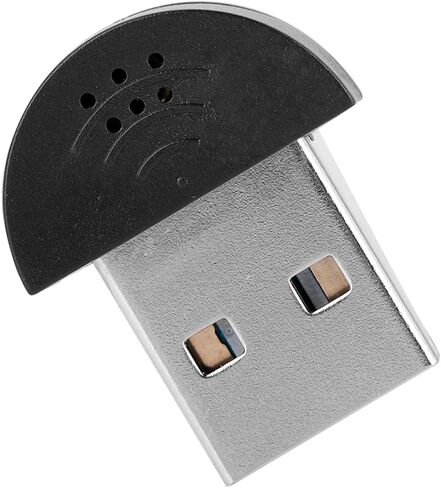 Mini USB Studio Microphone الصوتية ، محول ميكروفون تسجيل الصوت HIFI لجهاز الكمبيوتر ، تخفيض ضوضاء قوي لتصميم Skype ، التوصيل والتشغيل (أسود) in Kuwait