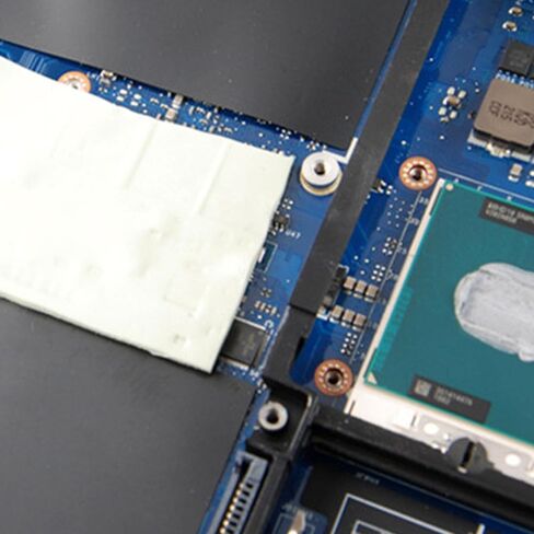 6WmK Heat Dissipation Silicone Pad Optimized For 2280 HDDs Heatsinks NonConductive Thermals Interfaces High Performances SSD Thermals Pad in Saudi Arabia