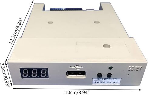 محرك أقراص القرص المرن USB مرنة 3.5 بوصة محرك أقراص FDD الخارجي 720 كيلو بايت FDD للمكونات الصناعية N للتشغيل لا لزيادة 3.5 محمولة خارجية in Saudi Arabia