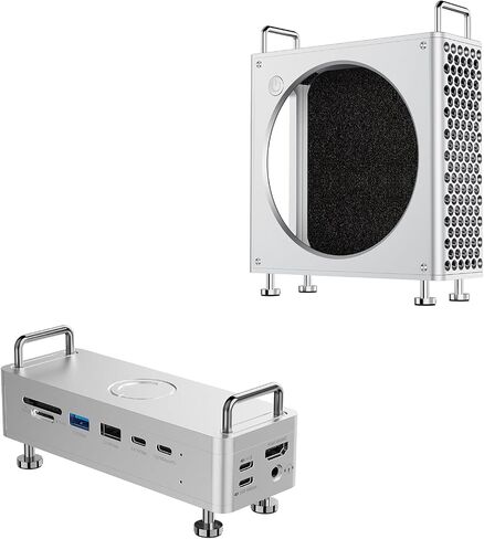 Ulanzi QT01 MAC mini case ومحطة QT03 لرسو السفن مع حاوية SSD in Kuwait