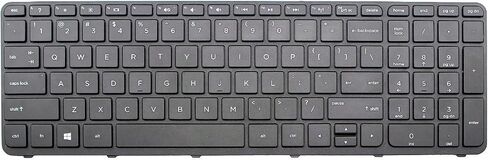 لوحة مفاتيح الكمبيوتر المحمول الجديدة في الولايات المتحدة مع إطار لـ HP Pavilion 15-N207CL 15-N210DX in Saudi Arabia