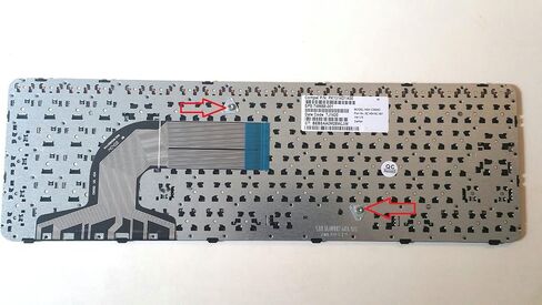 لوحة مفاتيح الكمبيوتر المحمول الجديدة في الولايات المتحدة مع إطار لـ HP Pavilion 15-N207CL 15-N210DX in Saudi Arabia