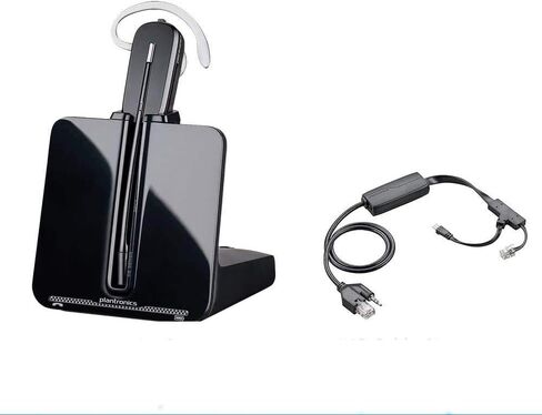سماعات الرأس اللاسلكية القابلة للتحويل من Plantronics-CS540 مع APP-51 Cable APP-51 ، حزمة لأنظمة هاتف Polycom (متجددة) in Saudi Arabia