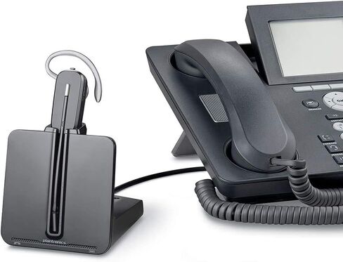 سماعات الرأس اللاسلكية القابلة للتحويل من Plantronics-CS540 مع APP-51 Cable APP-51 ، حزمة لأنظمة هاتف Polycom (متجددة) in Saudi Arabia