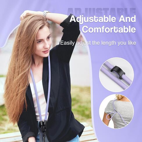 Timovo Universal Phone Lanyard Crossbody ، حزام الهاتف المضاد للسرقة قابل للتعديل لحالات الهاتف ، حزام معصم الشبل للهاتف الخلوي للنساء ، الأزرق الداكن in Kuwait