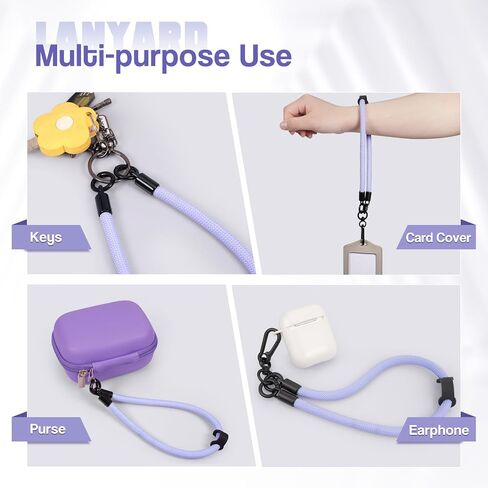 Timovo Universal Phone Lanyard Crossbody ، حزام الهاتف المضاد للسرقة قابل للتعديل لحالات الهاتف ، حزام معصم الشبل للهاتف الخلوي للنساء ، الأزرق الداكن in Kuwait