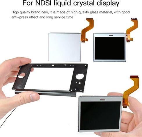 2023 شاشة شاشة LCD السفلى السفلى أسفلها متوافقة مع نموذج Nintendo DS in Kuwait