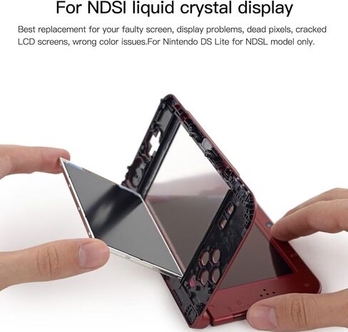 2023 شاشة شاشة LCD السفلى السفلى أسفلها متوافقة مع نموذج Nintendo DS in Kuwait