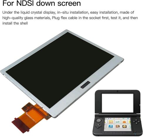 2023 شاشة شاشة LCD السفلى السفلى أسفلها متوافقة مع نموذج Nintendo DS in Saudi Arabia