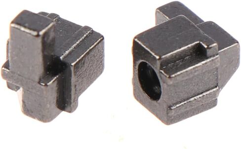 1 Set Left Right Slider Buckle Lock Latch Bracket for Nintendo Switch Joy-Con NS JoyCon Controller Alloy Buckle (Metal Black) in Saudi Arabia
