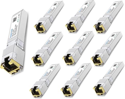 QSFPTEK 2.5GBASE-T الشبكات ، 2.5G SFP إلى RJ45 ، 2.5 جيجابايت وحدة النحاس Mini GBIC عام ، 100 متر ، مفاتيح مفتوحة أخرى in Kuwait