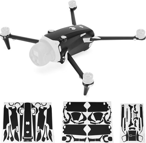 WRAPGRADE Full Wrap Skin Stickers Compatible with DJI Mavic 4 Pro (Stealth Black) in Saudi Arabia