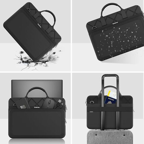 Smatree CityShield Laptop Shoulder Sleeve Case for 17 inch Lenovo ThinkPad P17 Gen 2, for 17 inch Lenovo V17 Gen 2, for 17inch IdeaPad 3 Gen7/IdeaPad 3i Gen6 Laptop Case with Pocket and Handle (MC02) in Saudi Arabia