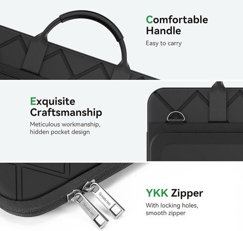 Smatree CityShield Laptop Shoulder Sleeve Case for 17 inch Lenovo ThinkPad P17 Gen 2, for 17 inch Lenovo V17 Gen 2, for 17inch IdeaPad 3 Gen7/IdeaPad 3i Gen6 Laptop Case with Pocket and Handle (MC02) in Saudi Arabia