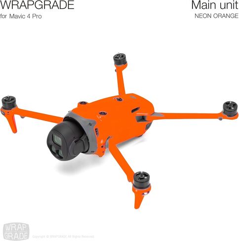 WRAPGRADE Full Wrap Skin Stickers Compatible with DJI Mavic 4 Pro (Stealth Black) in Saudi Arabia