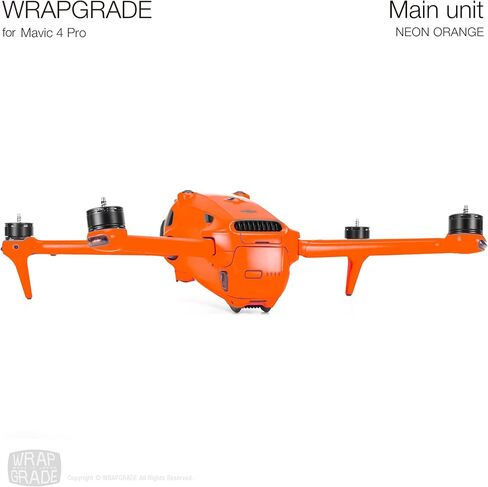 WRAPGRADE Full Wrap Skin Stickers Compatible with DJI Mavic 4 Pro (Stealth Black) in Saudi Arabia