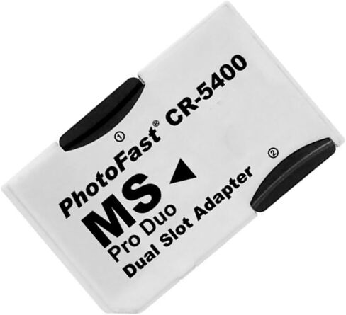 CR-5400 MicroSD/TF to MS Pro Duo Short Rod Adapter, Converts 2 microSDHC (TF) Cards into MS Pro Duo Cards in Saudi Arabia