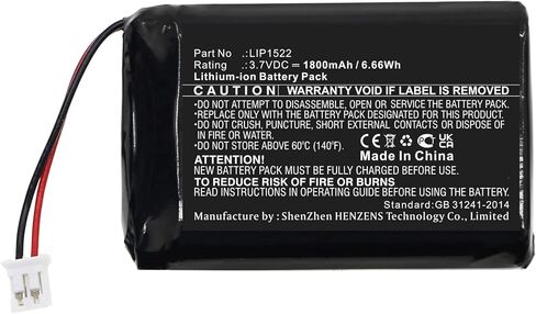 Synergy Digital Game Console Battery, Compatible with Sony LIP1522-2J Game Console Battery (Li-ion, 3.7V, 1800mAh) in Saudi Arabia
