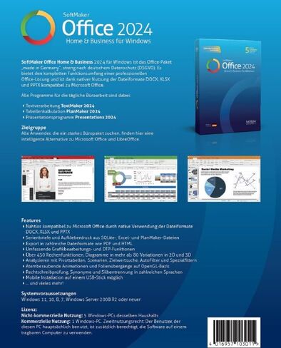 SOF Softmaker Office Home & Business 2024 Win. 5U in Saudi Arabia