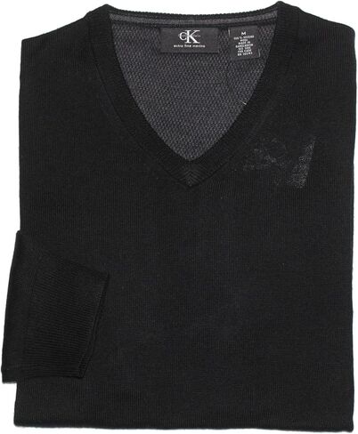 Calvin Klein Men's V-Neck Merino Wool Sweater in Saudi Arabia