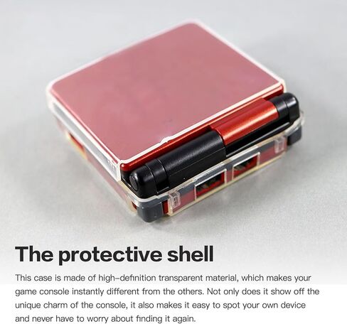 Clear Case Cover Hard Plastic Protector Compatible for Nintendo for Gameboy Advance in Saudi Arabia