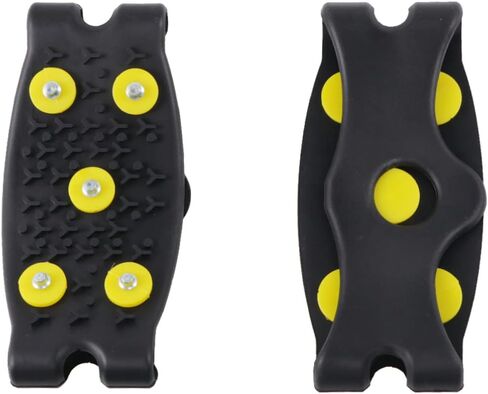 LIFKOME Silicone Crampon Ice Climbing Shoes Cover 5 Shoes Cover Grips for Snow Ice in Saudi Arabia