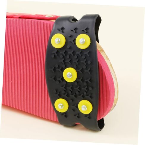 LIFKOME Silicone Crampon Ice Climbing Shoes Cover 5 Shoes Cover Grips for Snow Ice in Saudi Arabia
