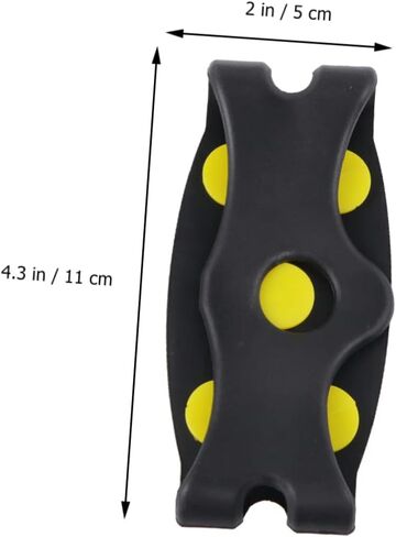 LIFKOME Silicone Crampon Ice Climbing Shoes Cover 5 Shoes Cover Grips for Snow Ice in Saudi Arabia