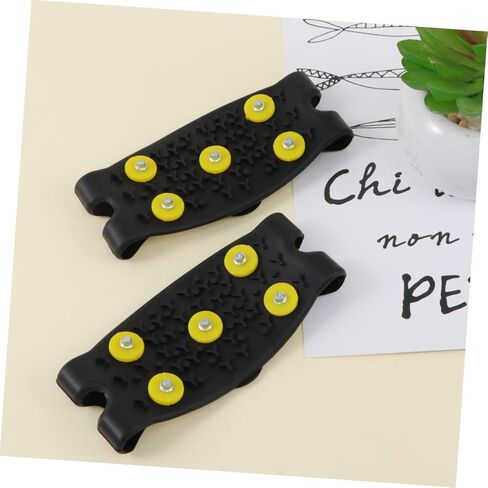 LIFKOME Silicone Crampon Ice Climbing Shoes Cover 5 Shoes Cover Grips for Snow Ice in Saudi Arabia