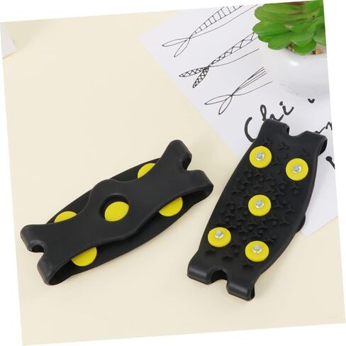 LIFKOME Silicone Crampon Ice Climbing Shoes Cover 5 Shoes Cover Grips for Snow Ice in Saudi Arabia