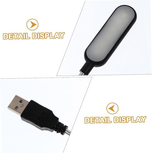 2PCS محمول USB محمول القراءة مصباح القراءة مميز مصباح LED مصابي in Saudi Arabia