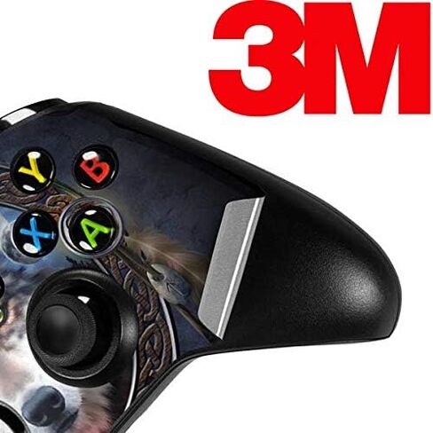 Skinit Skinit Gaming Gaming Skiner مع وحدة تحكم Xbox One X - تصميم رموز Brigid Ashwood Wolf مرخصة رسميًا in Saudi Arabia